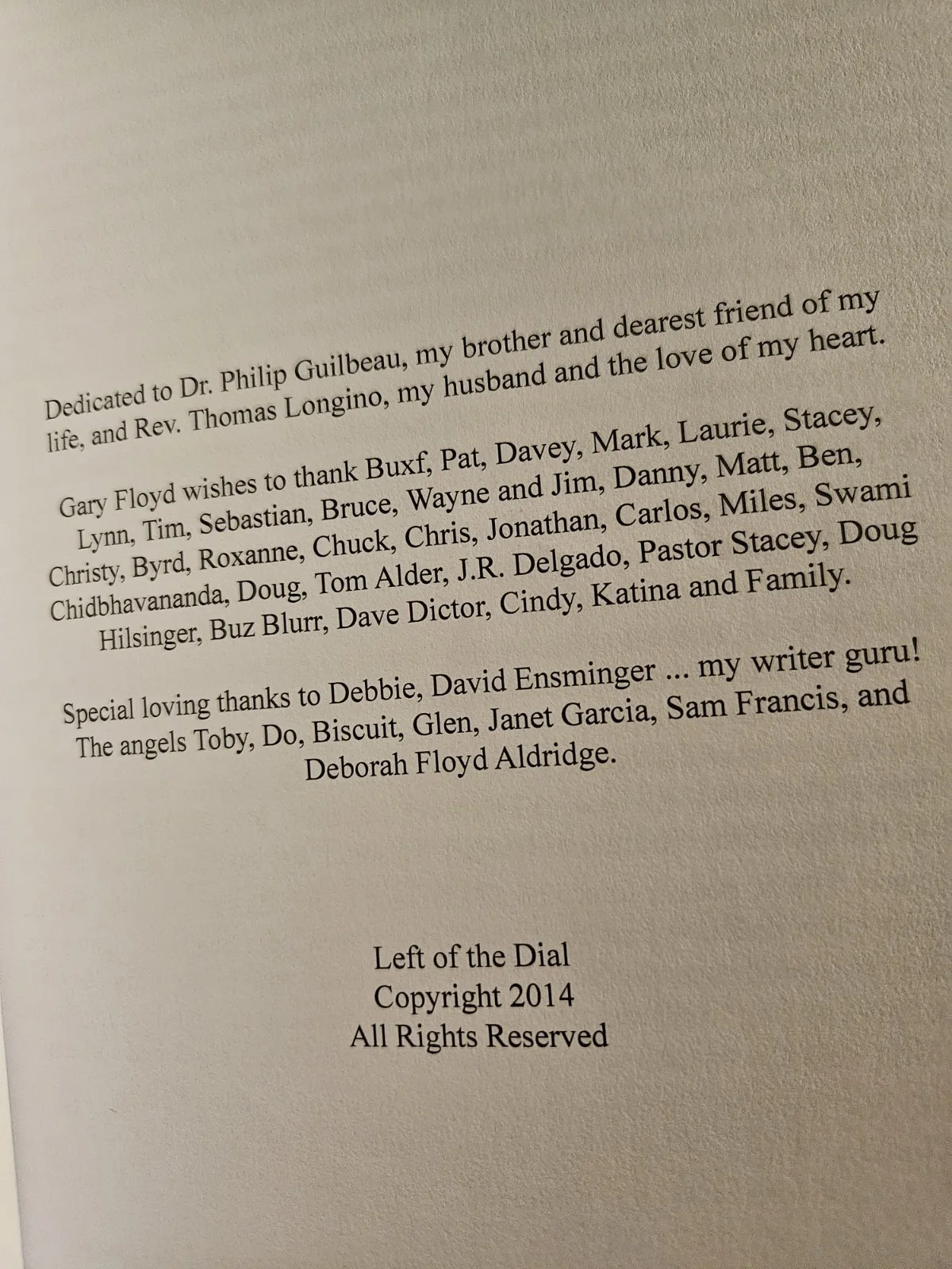 Gary Floyd AUTOGRAPHED Please Bee Nice 2014 Book, image 5
