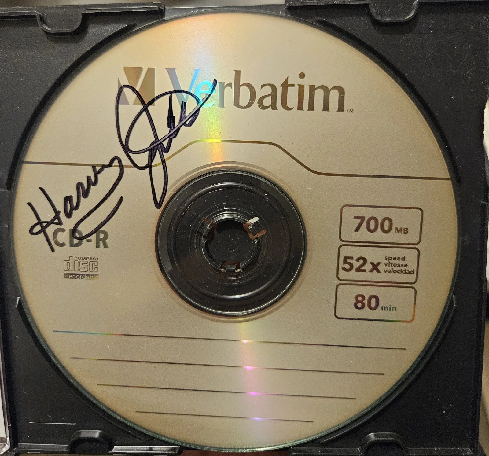 Harvey Jett Black Oak Arkansas AUTOGRAPHED solo Cd, изображение 3