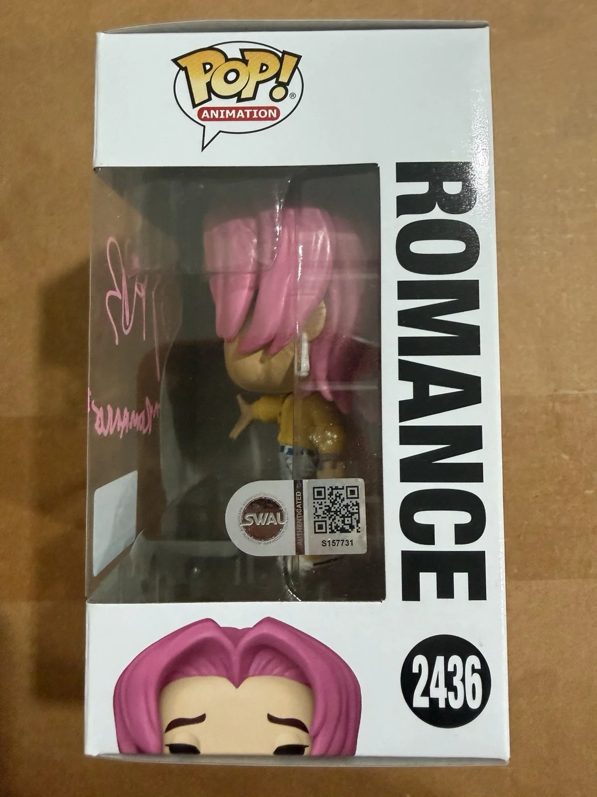 Joel Kim Booster Signed Kpop Demon Hunters Romance Funko Autograph Proof SWAU, изображение 5
