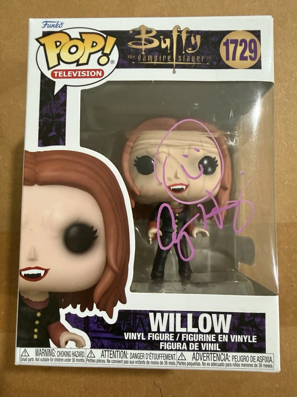 Alyson Hannigan Signed Buffy Vampire Willow Funko Autograph Exact Proof SWAU COA, изображение 4
