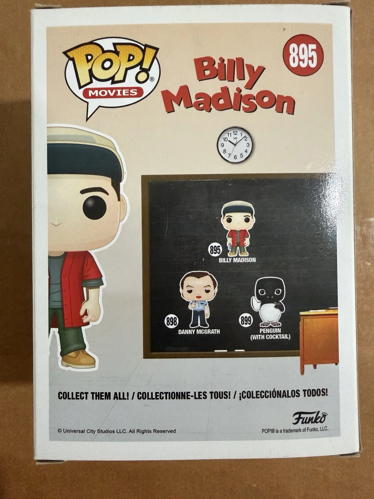 Adam Sandler Signed Billy Madison Funko Water Boy Autograph Exact Proof SWAU COA, image 5