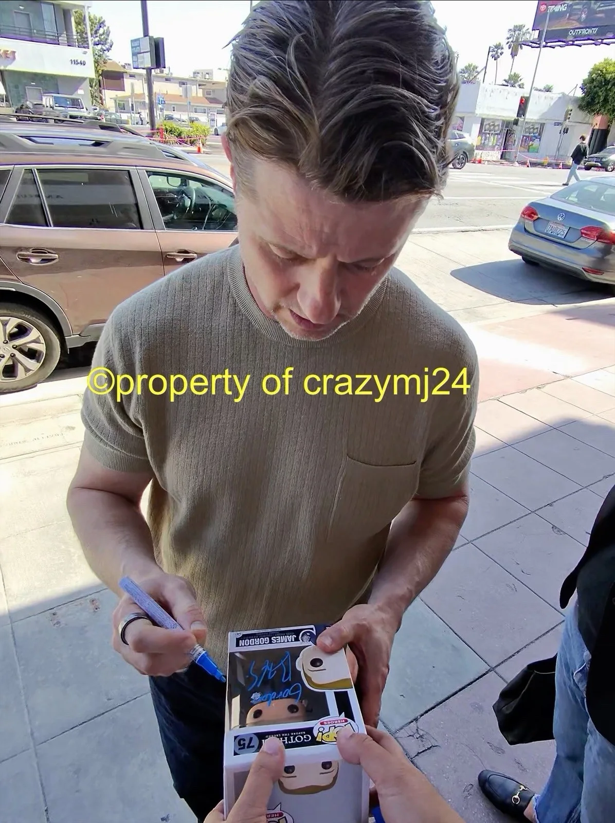 Ben McKenzie Signed James Gordon Gotham 75 Funko Autograph Exact Proof SWAU COA, изображение 3