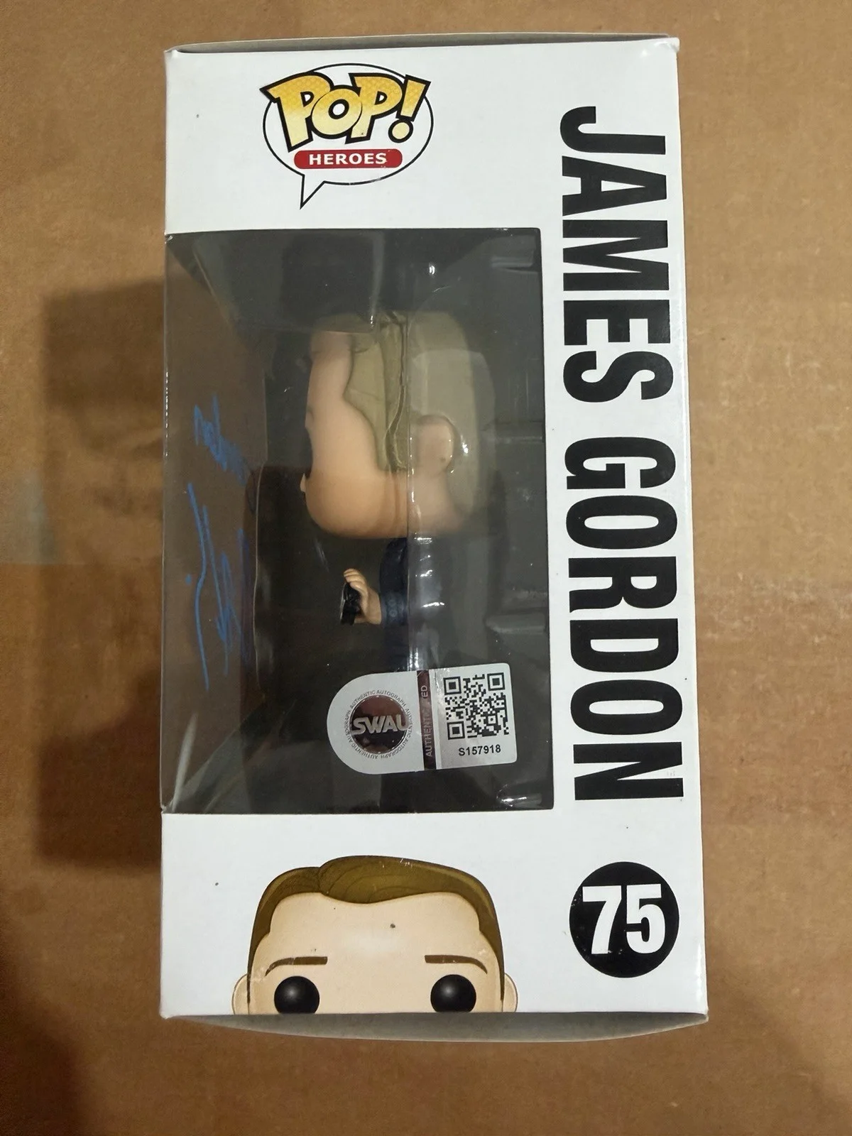 Ben McKenzie Signed James Gordon Gotham 75 Funko Autograph Exact Proof SWAU COA, изображение 5