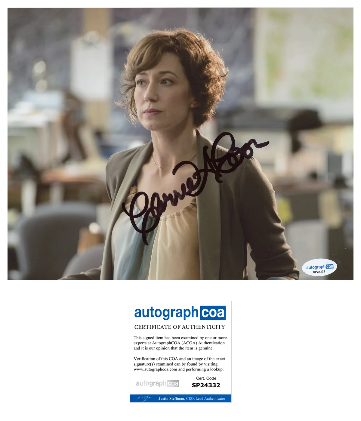 Carrie Coon — Carrie Coon Signed Autographed THE LEFTOVERS 8x10 Photo EXACT Proof ACOA Proxima