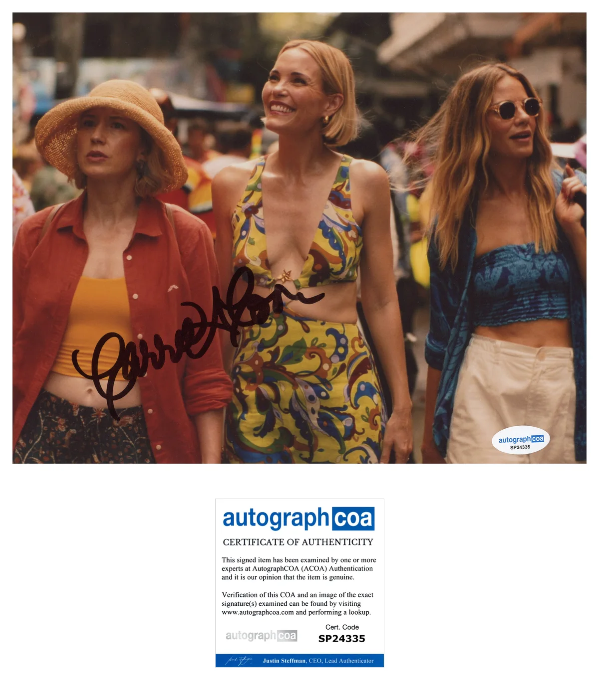 Carrie Coon — Carrie Coon Signed Autographed THE WHITE LOTUS 8x10 Photo EXACT Proof ACOA A