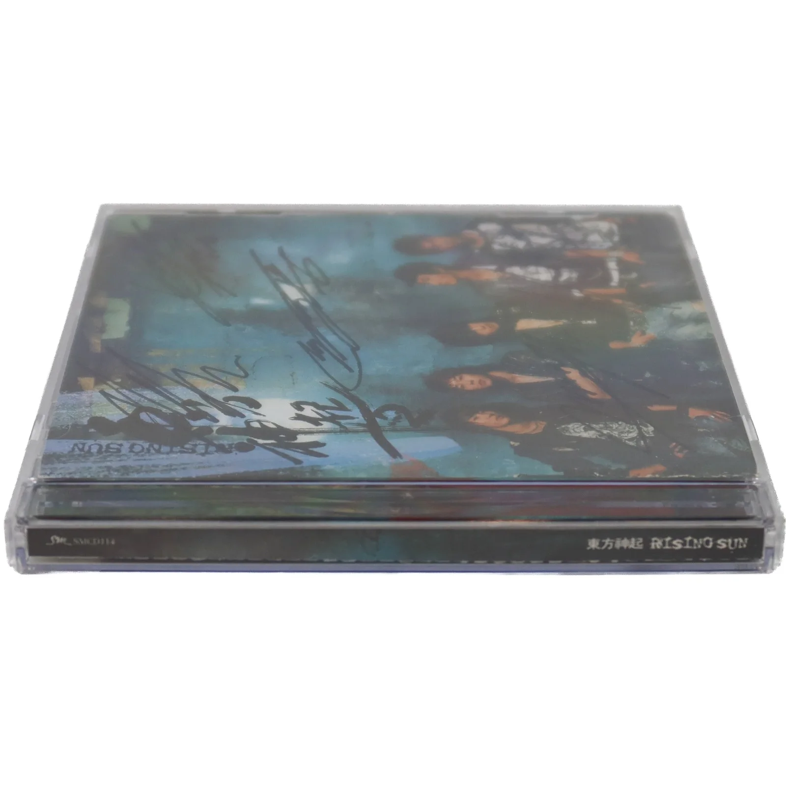 TVXQ - Rising Sun Album Signed Promo CD Dong Bang Shin Ki Tohoshinki 2005, изображение 4