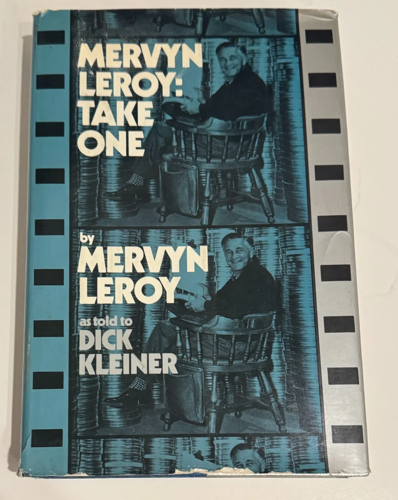 Mervyn LeRoy — MERVYN LEROY 1974 Memoir Take One Inscribed To SAM LEVENE Legendary Film Star, изображение 2