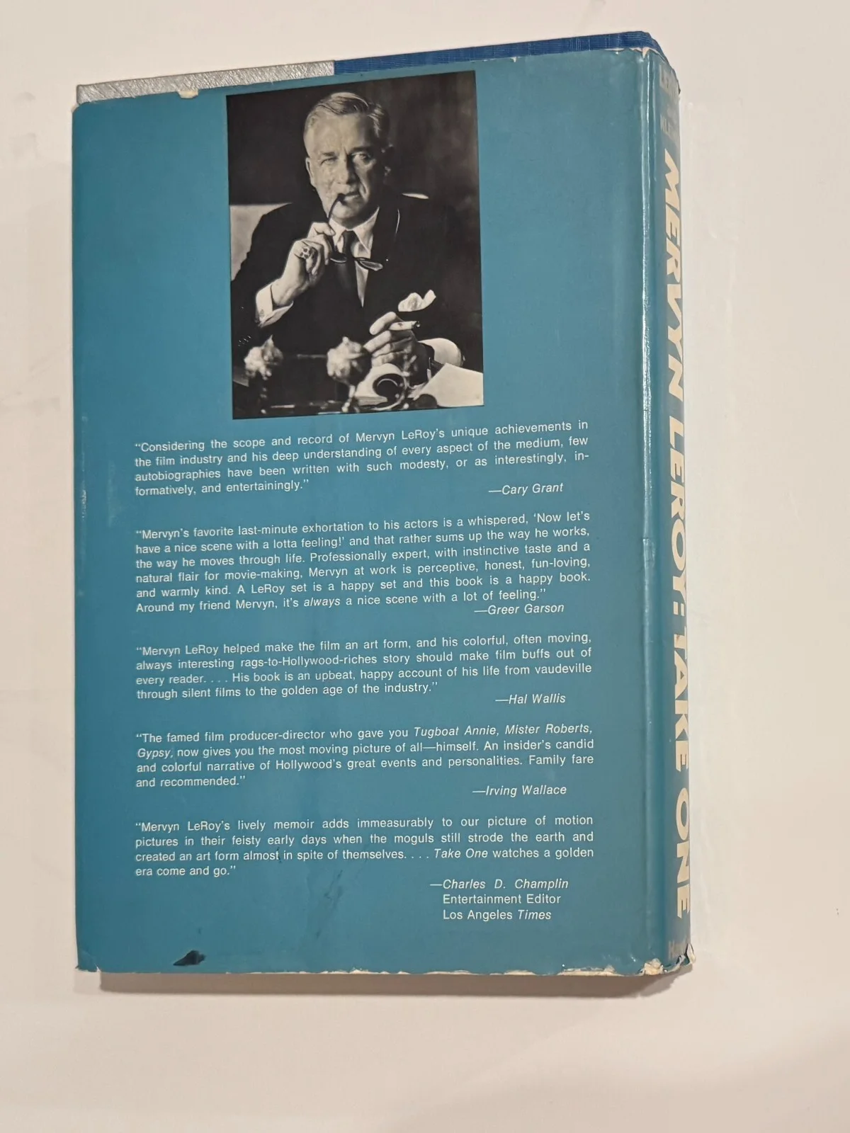 Mervyn LeRoy — MERVYN LEROY 1974 Memoir Take One Inscribed To SAM LEVENE Legendary Film Star, изображение 4