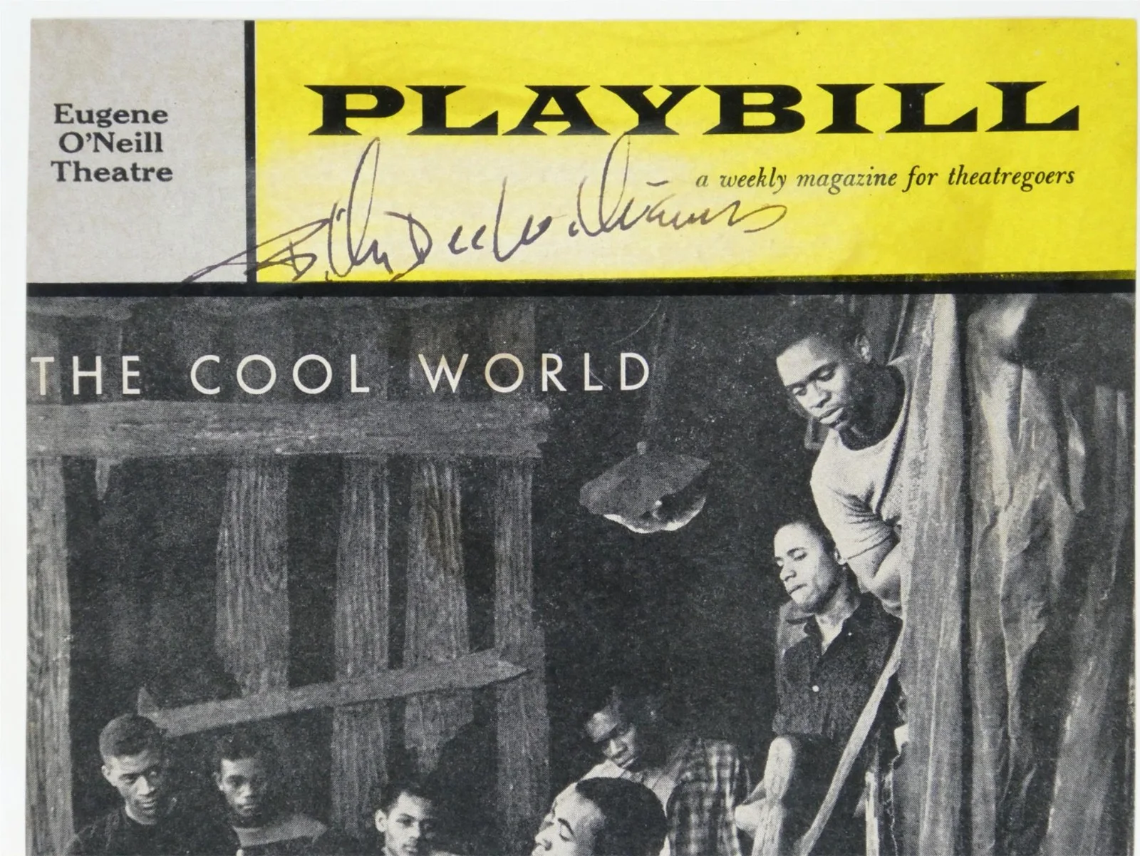 Billy Dee Williams — Billy Dee Williams Signed Playbill 1960 The Cool World Cover Only Autographed, изображение 3