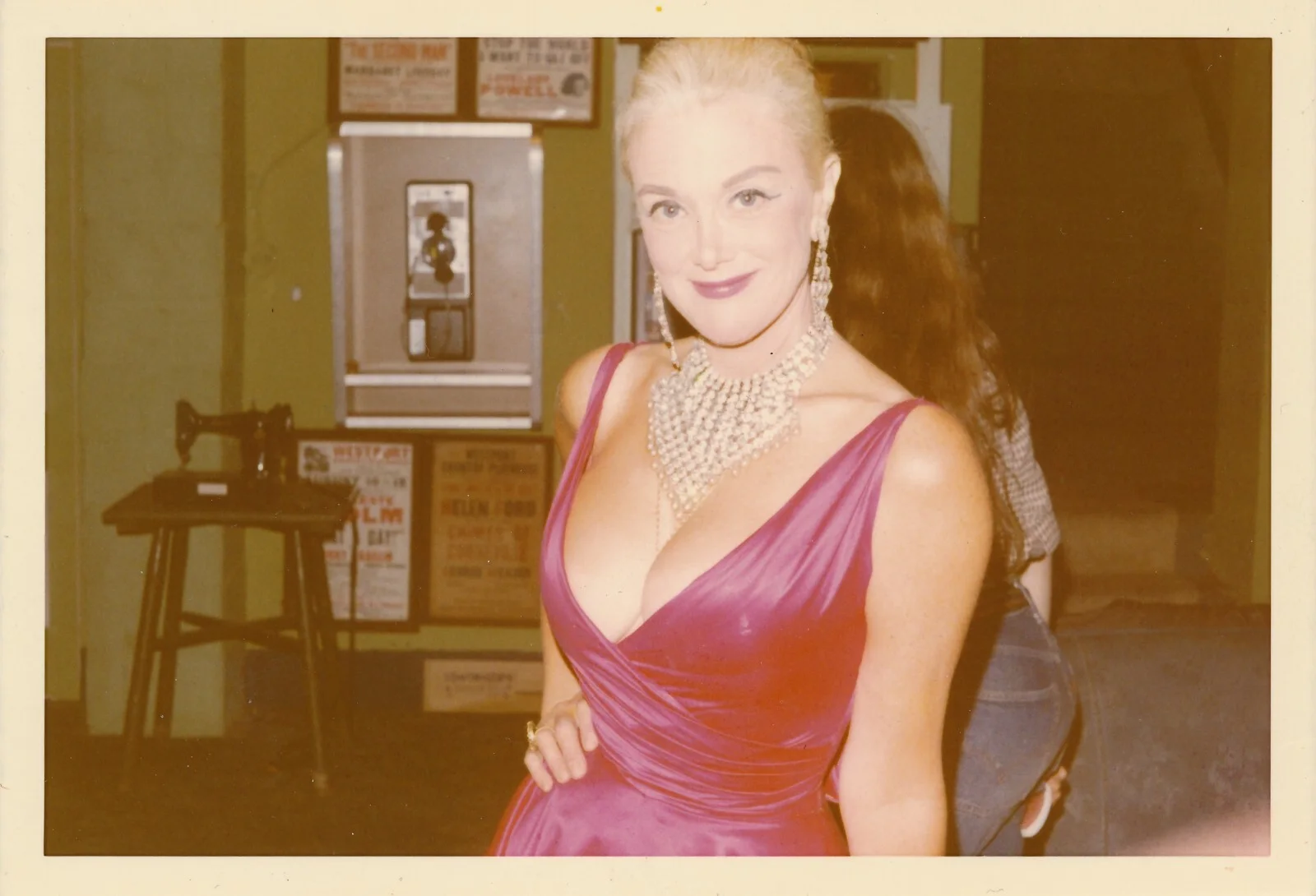 Not Signed — 2 Vintage JAN STERLING Unique 1971 Kodak Photographs by Actor SAM LEVENE, image 3