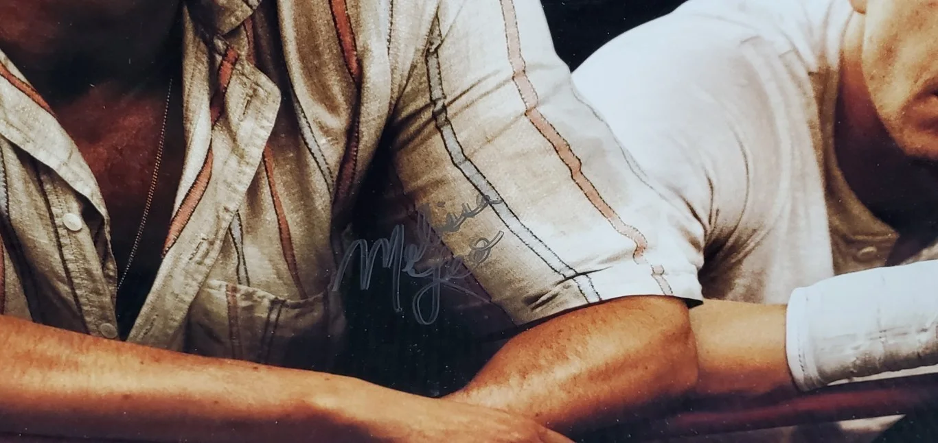 Christian Bale, Mark Wahlberg, Amy Adams — Christian Bale Mark Wahlberg Adams +3 Signed Poster Framed The Fighter Beckett, image 5