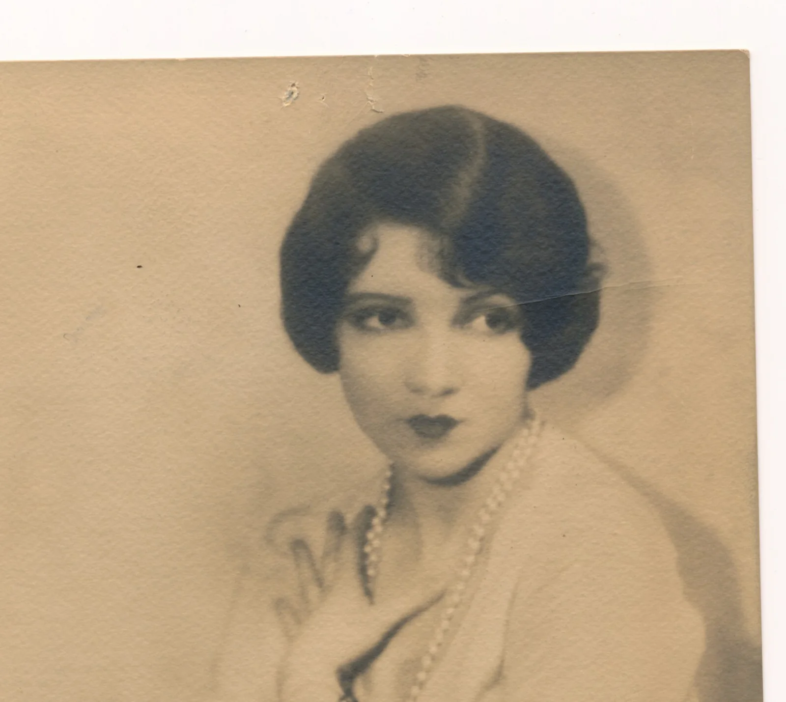Claudette Colbert — CLAUDETTE COLBERT 1928 Inscribed Silver Gelatin Photo To SAM LEVENE Film Star, изображение 4