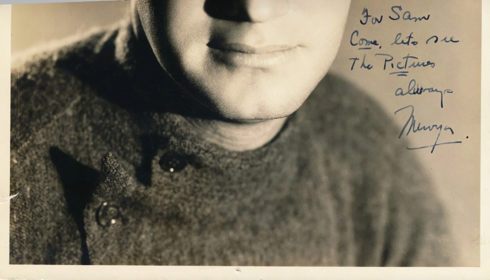 Mervyn LeRoy — MERVYN LEROY OSCAR DIRECTOR INSCRIBED PHOTO TO SAM LEVENE BROADWAY FILM STAR, изображение 2