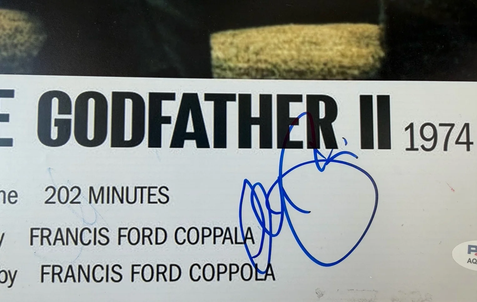 Al Pacino — Al Pacino Signed Autographed 11x14 1974 The Godfather Part II Photo PSA/DNA AUTO, изображение 2