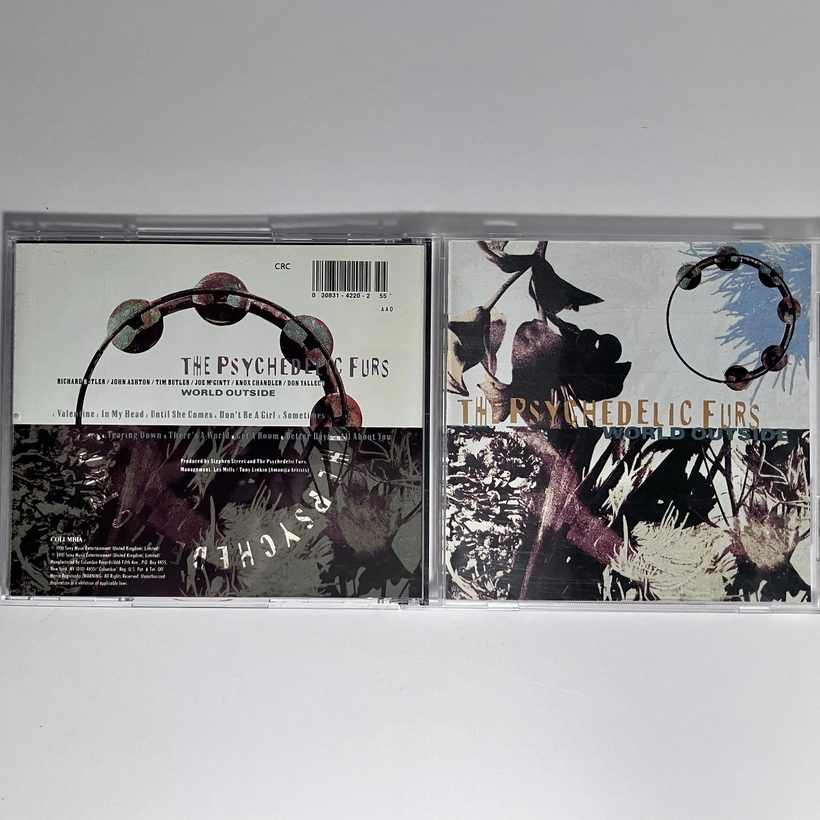PSYCHEDELIC FURS Signed CD / Lead Singer RICHARD BUTLER / Heaven, PRETTY IN PINK, image 3