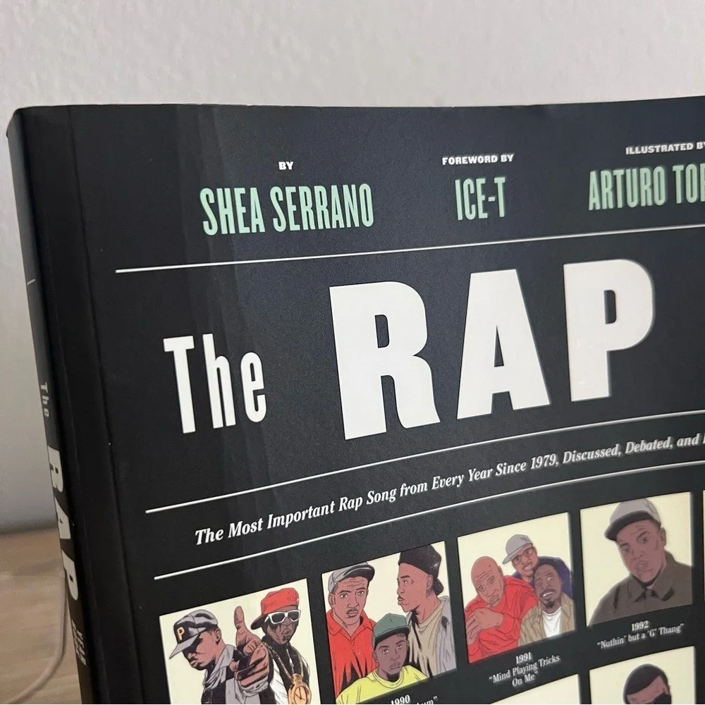 The Rap Year Book by Shea Serrano | Hip-Hop History & Art | Ice-T Foreword, image 3