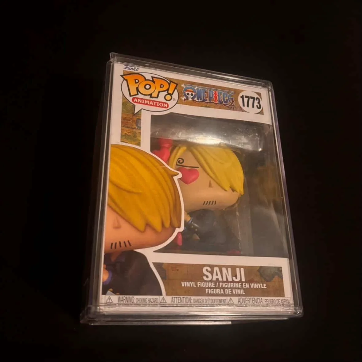 Autographed One Piece Sanji Funko Pop Vinyl Figure JSA Certified, изображение 3