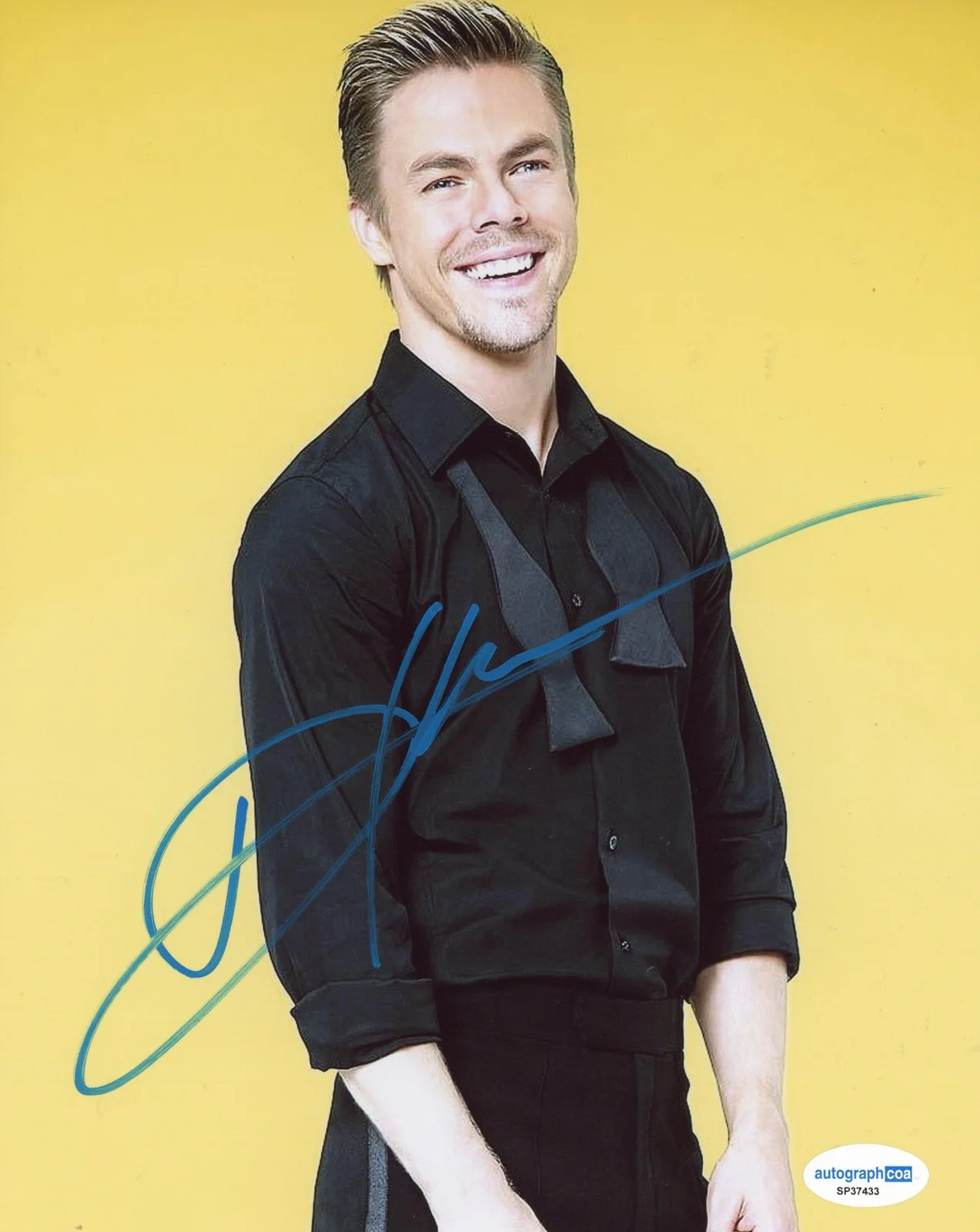 Derek Hough — Derek Hough "Dancing with the Stars" AUTOGRAPH Signed 8x10 Photo F ACOA, изображение 2