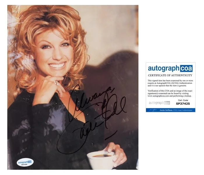 Faith Hill — Faith Hill "Breathe" Country Singer AUTOGRAPH Signed Autographed 8x10 Photo ACOA