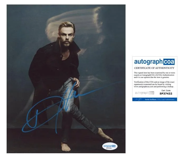 Derek Hough — Derek Hough "Dancing with the Stars" AUTOGRAPH Signed 8x10 Photo E ACOA