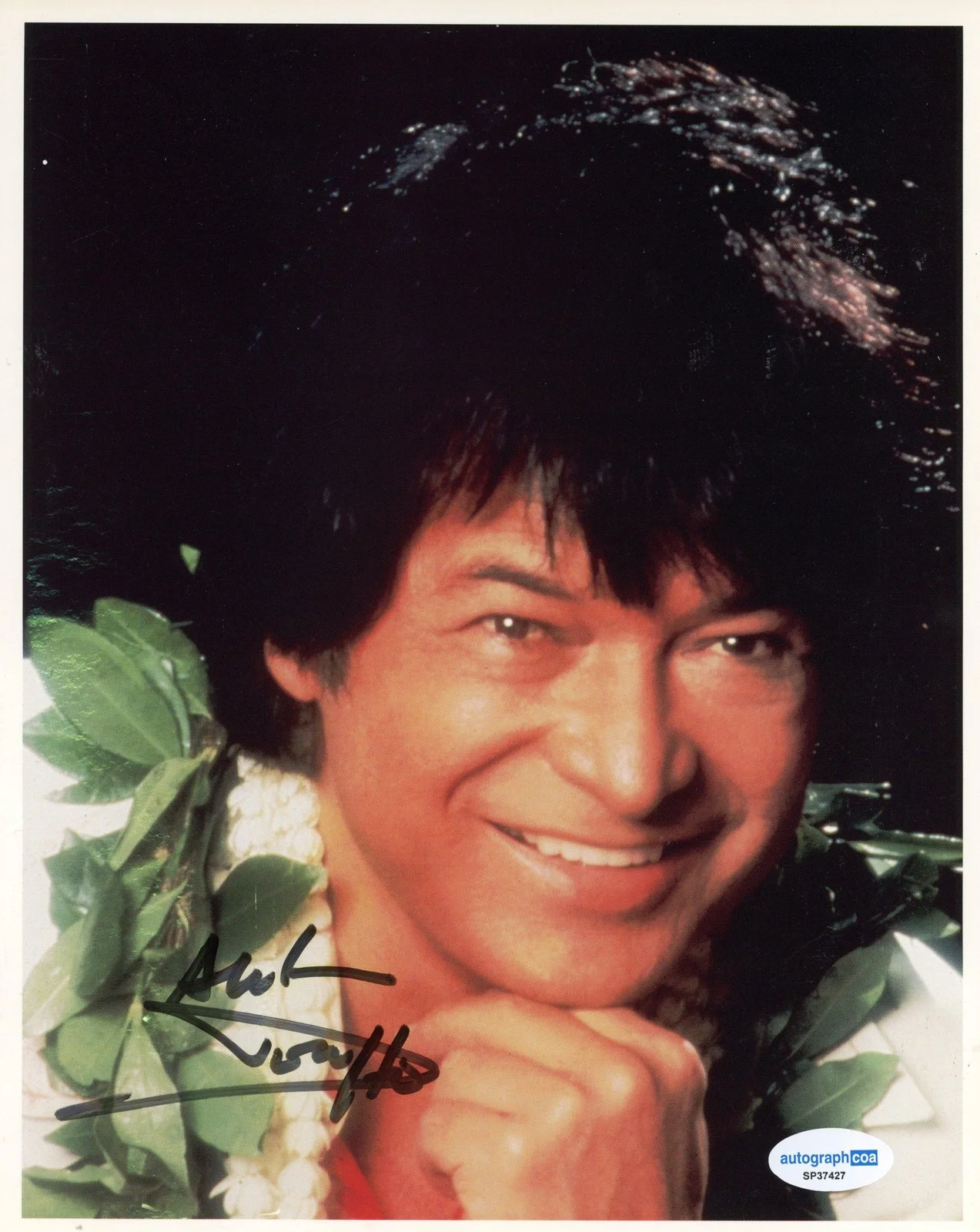 Don Ho — Don Ho "Tiny Bubbles" Hawaiian Singer AUTOGRAPH Signed 8x10 Photo ACOA, image 2