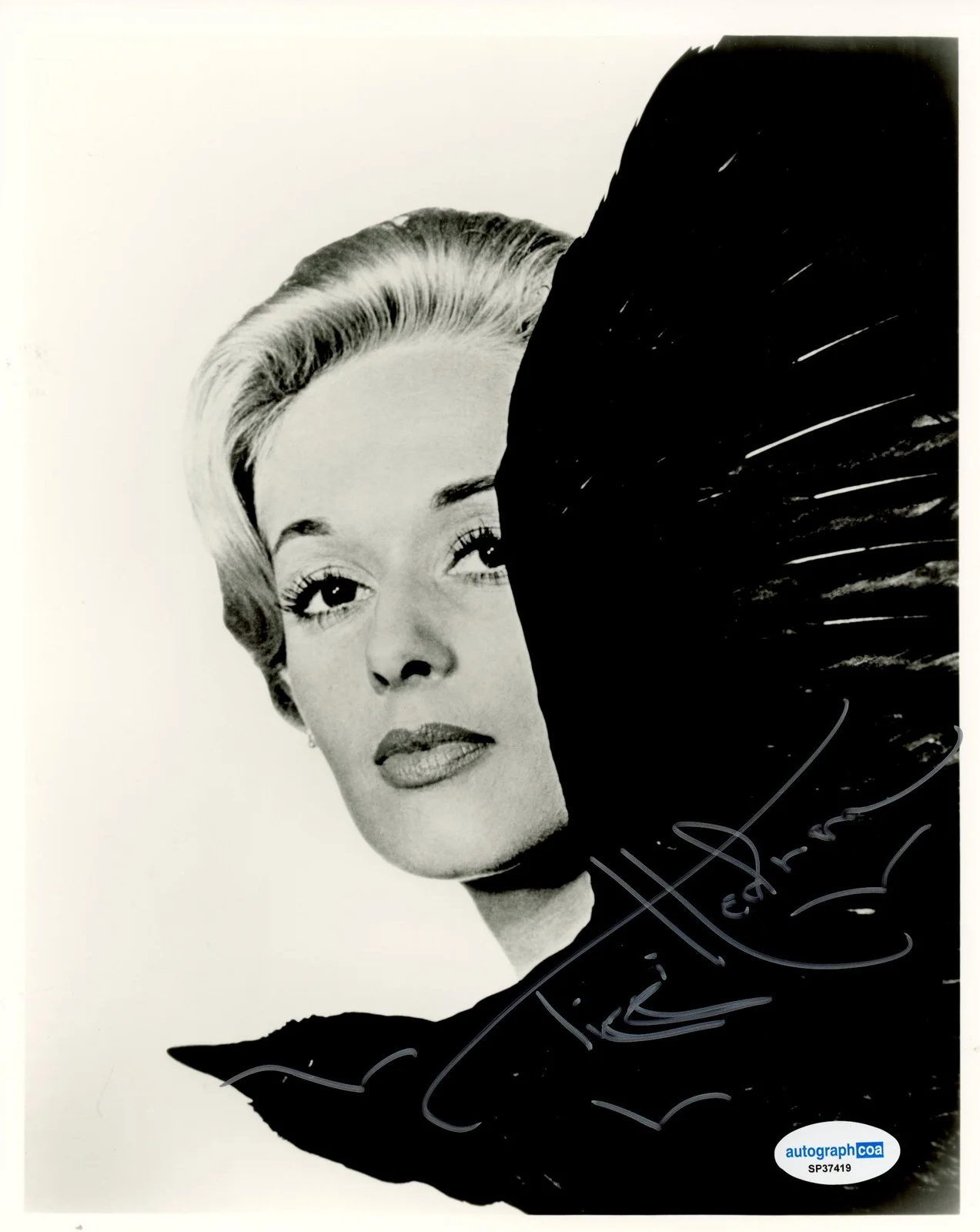 Tippi Hedren "The Birds" AUTOGRAPH Signed 'Melanie Daniels' 8x10 Photo E ACOA, изображение 2