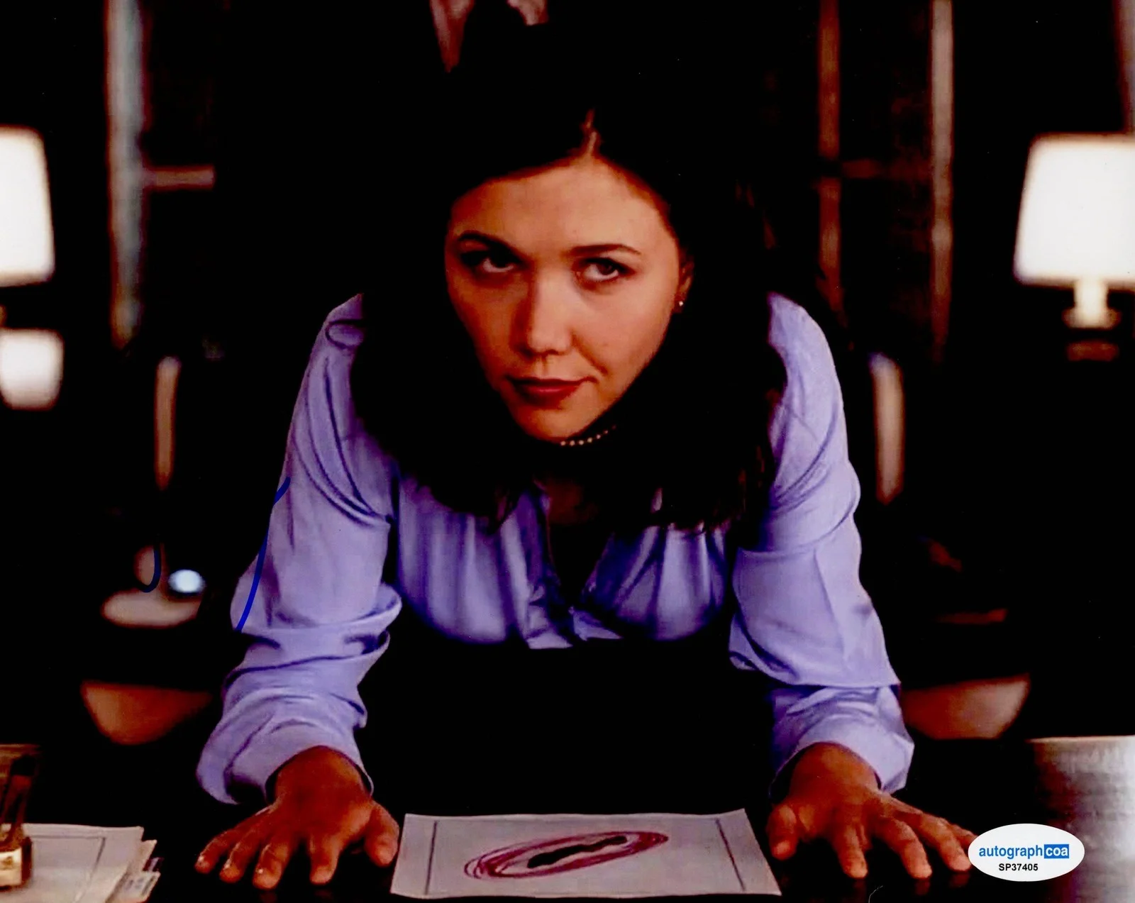 Maggie Gyllenhaal — Maggie Gyllenhaal "Secretary" AUTOGRAPH Signed 'Lee Holloway' 8x10 Photo B ACOA, изображение 2