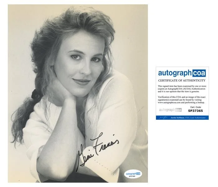 Genie Francis — Genie Francis "General Hospital" AUTOGRAPH Signed Autographed 8x10 Photo ACOA