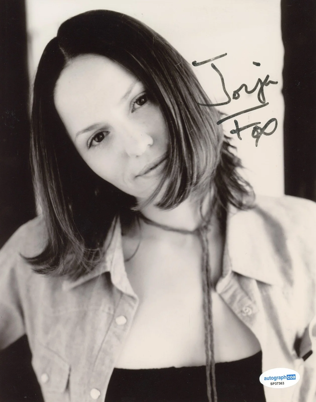 Jorja Fox — Jorja Fox "CSI" Autograph SIGNED Autographed 8x10 Photo ACOA, image 2