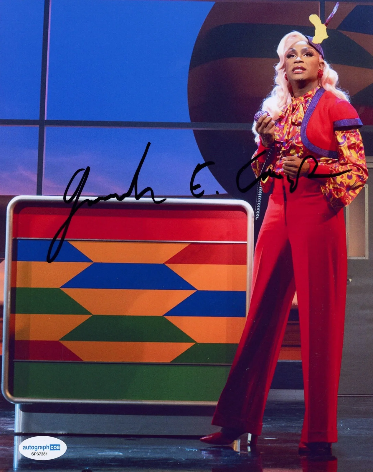 Jordan E. Cooper — Jordan E. Cooper "Ain't No Mo" AUTOGRAPH Signed 'Peaches' 8x10 Photo ACOA, изображение 2