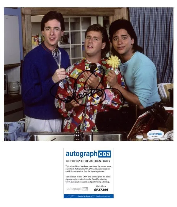 Dave Coulier — Dave Coulier "Full House" AUTOGRAPH Signed 'Joey Gladstone' 8x10 Photo E ACOA