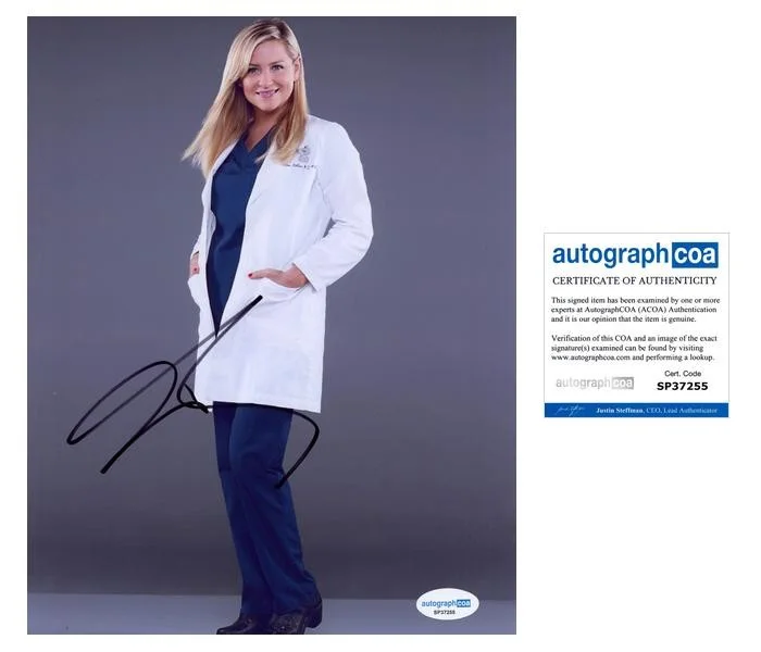 Jessica Capshaw — Jessica Capshaw "Grey's Anatomy" AUTOGRAPH Signed 'Arizona' 8x10 Photo ACOA