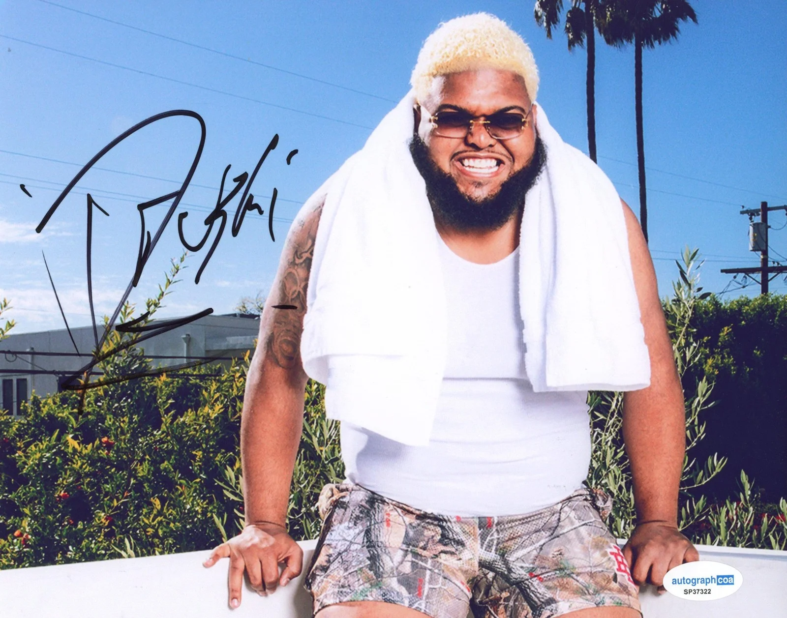 Druski — Druski "4Lifers" Comedian AUTOGRAPH Signed Autographed 8x10 Photo ACOA, изображение 2