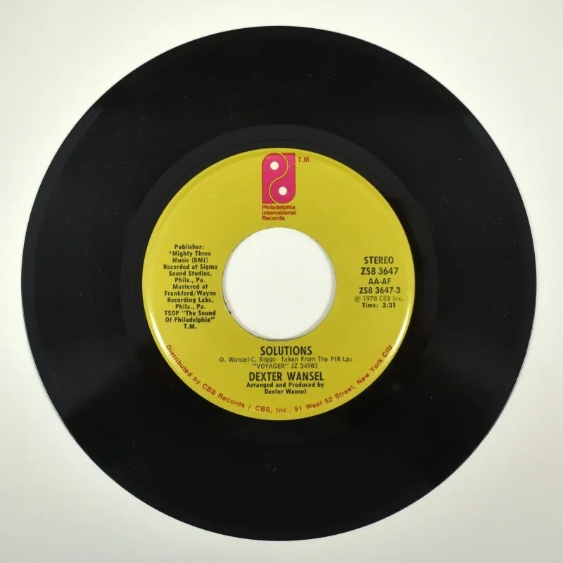 Dexter Wansel - Solutions / I'm In Love [7-inch], image 2