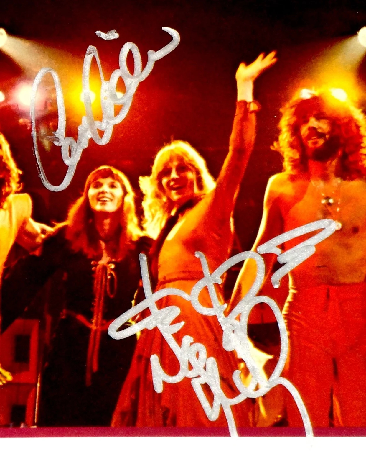 HEART ANN NANCY WILSON HAND SIGNED ORIGINAL FAN CLUB ALBUM INSERT! RARE W/PROOF!, изображение 2