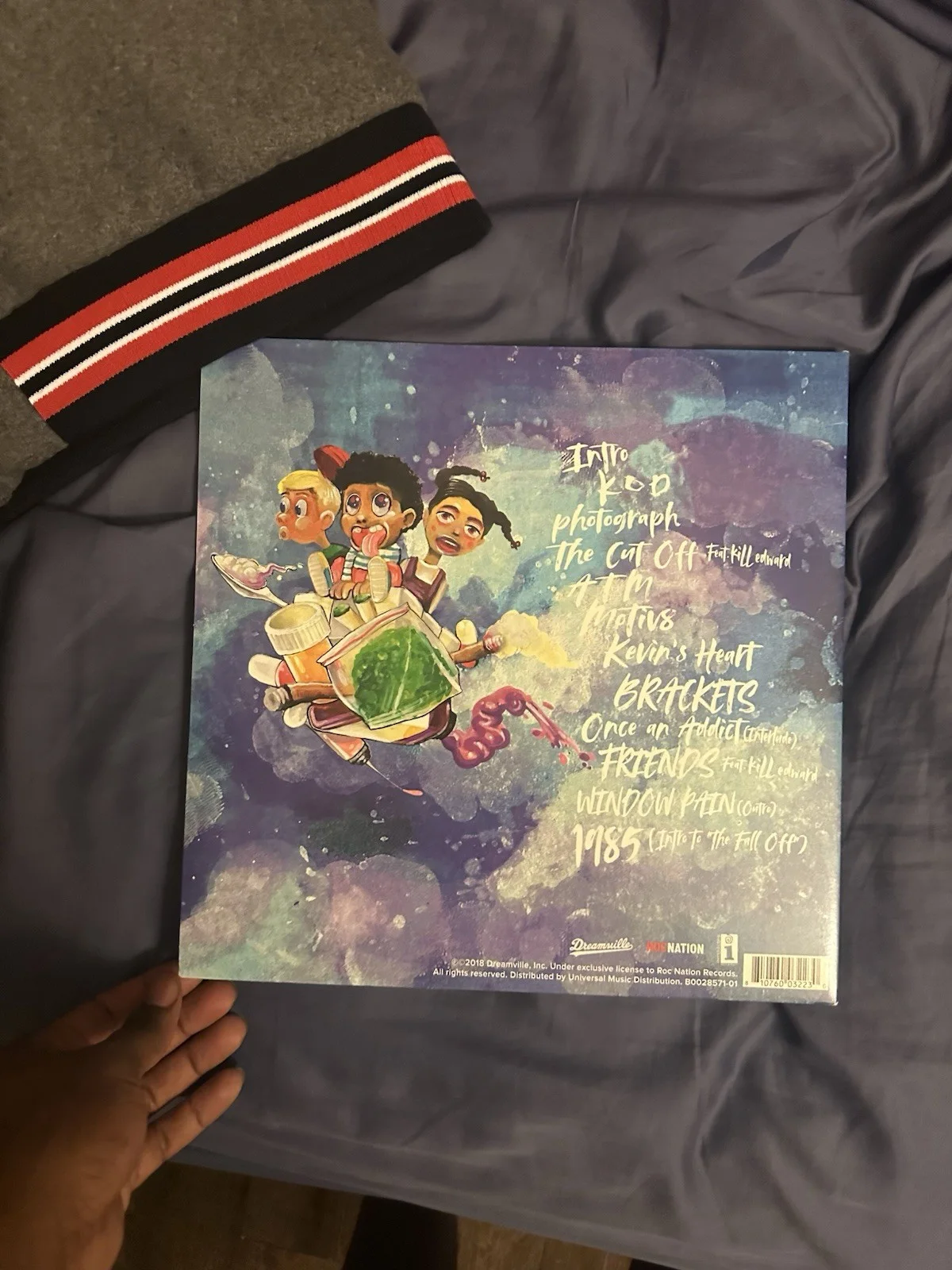 J Cole Kod Autographed Vinyl Colored, Signed, image 3