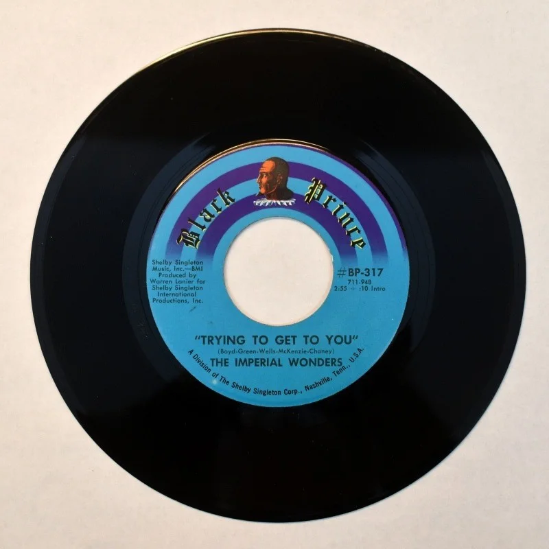 The Imperial Wonders - Trying To Get To You / When I Fall In Love (7"), изображение 2