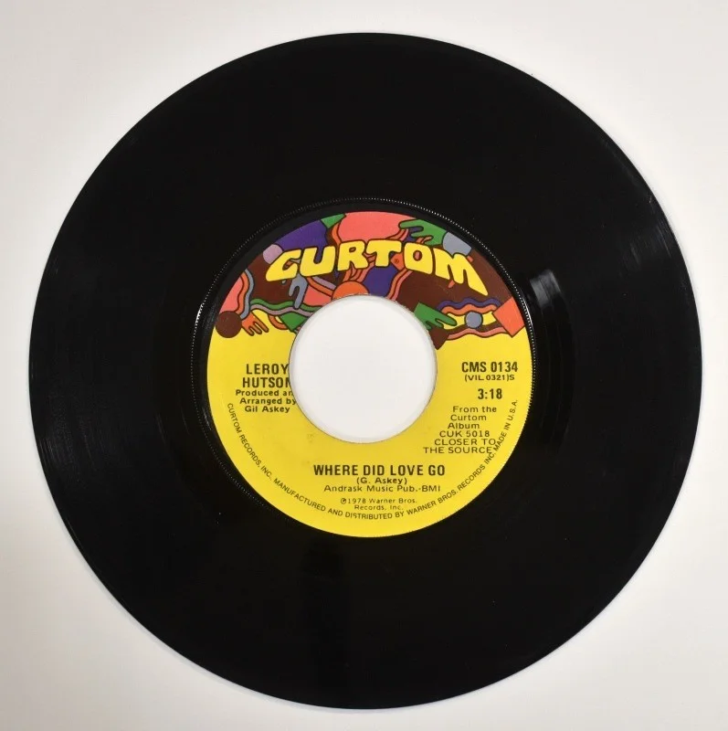 Leroy Hutson - Where Did Love Go / You're A Winner (7" Single), изображение 2