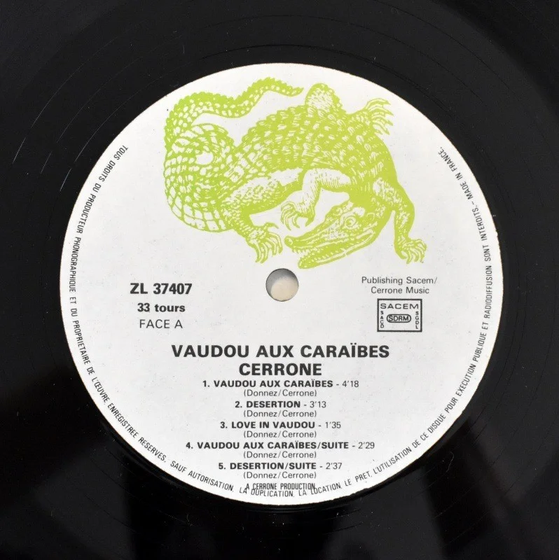 Cerrone - Vaudou Aux Caraibes (LP), image 2