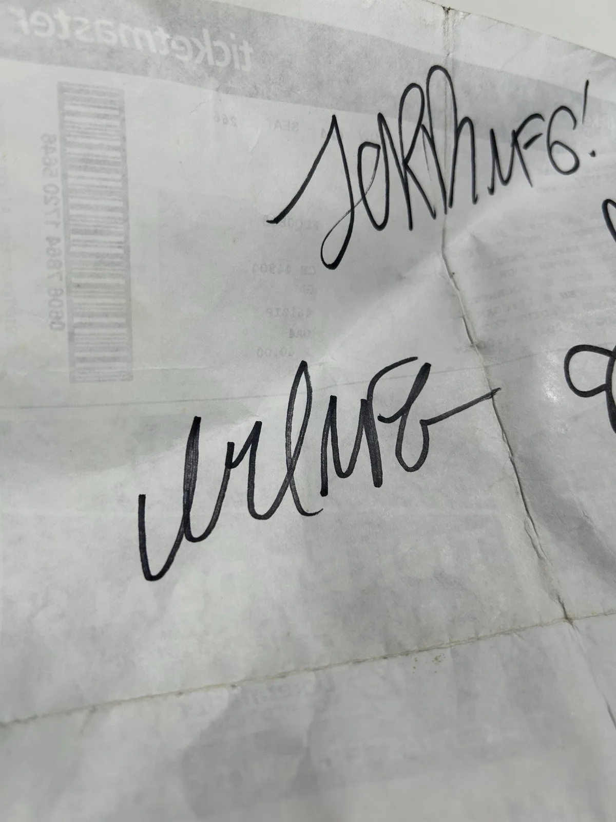New Found Glory Signed Ticket From Warped Tour 2016, image 4