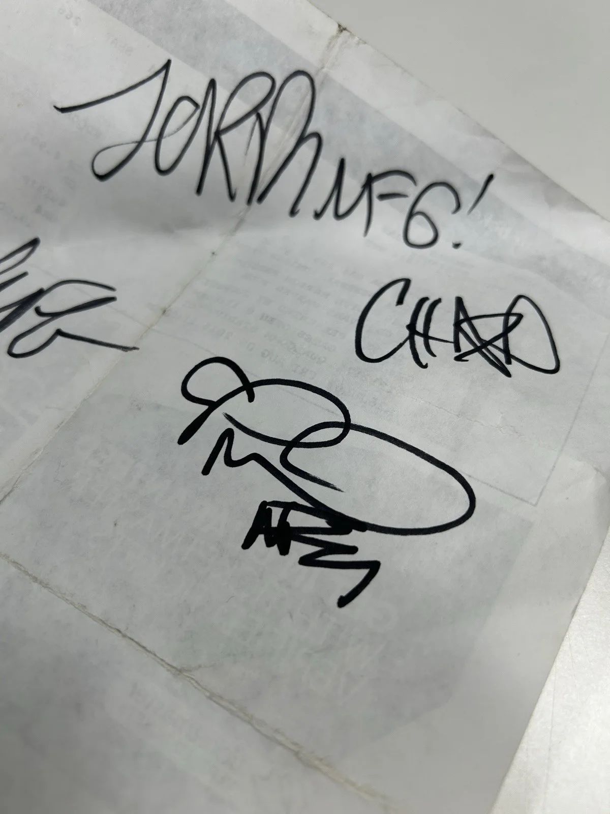 New Found Glory Signed Ticket From Warped Tour 2016, image 5
