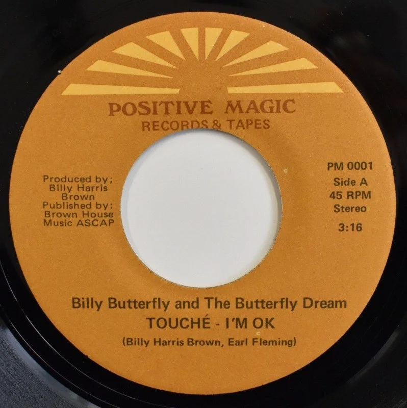 Billy Butterfly & The Butterfly Dream / Touche - I'm Ok (7-inch), image 2