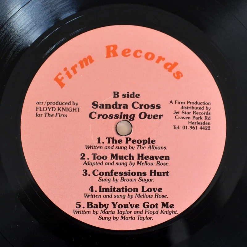 Sandra Cross - Crossing Over... [LP], image 3