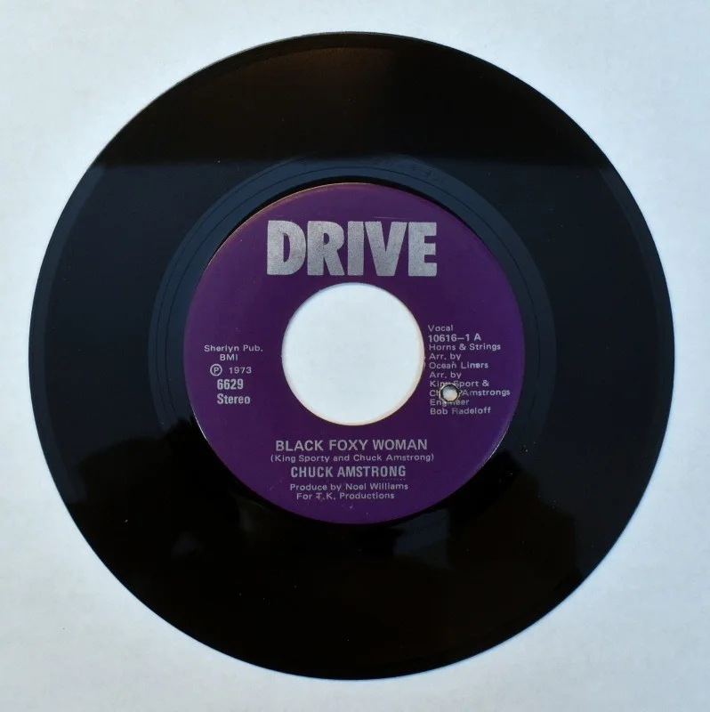 Chuck Armstrong / Band Ocean Liners - Black Foxy Woman [7-inch Vinyl], изображение 2