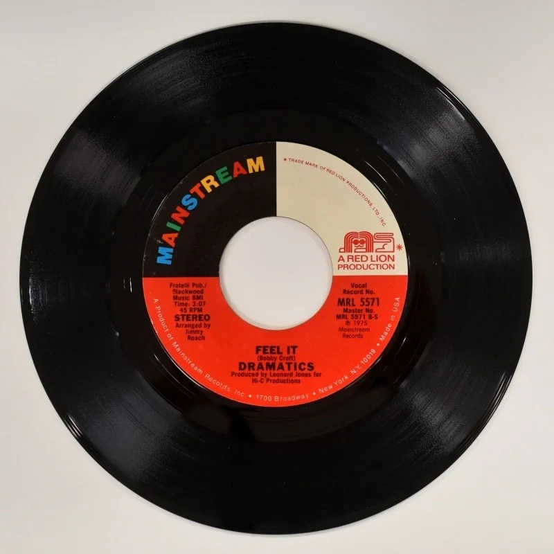 Dramatics - No Rebate on Love / Feel It (7" Single), image 2