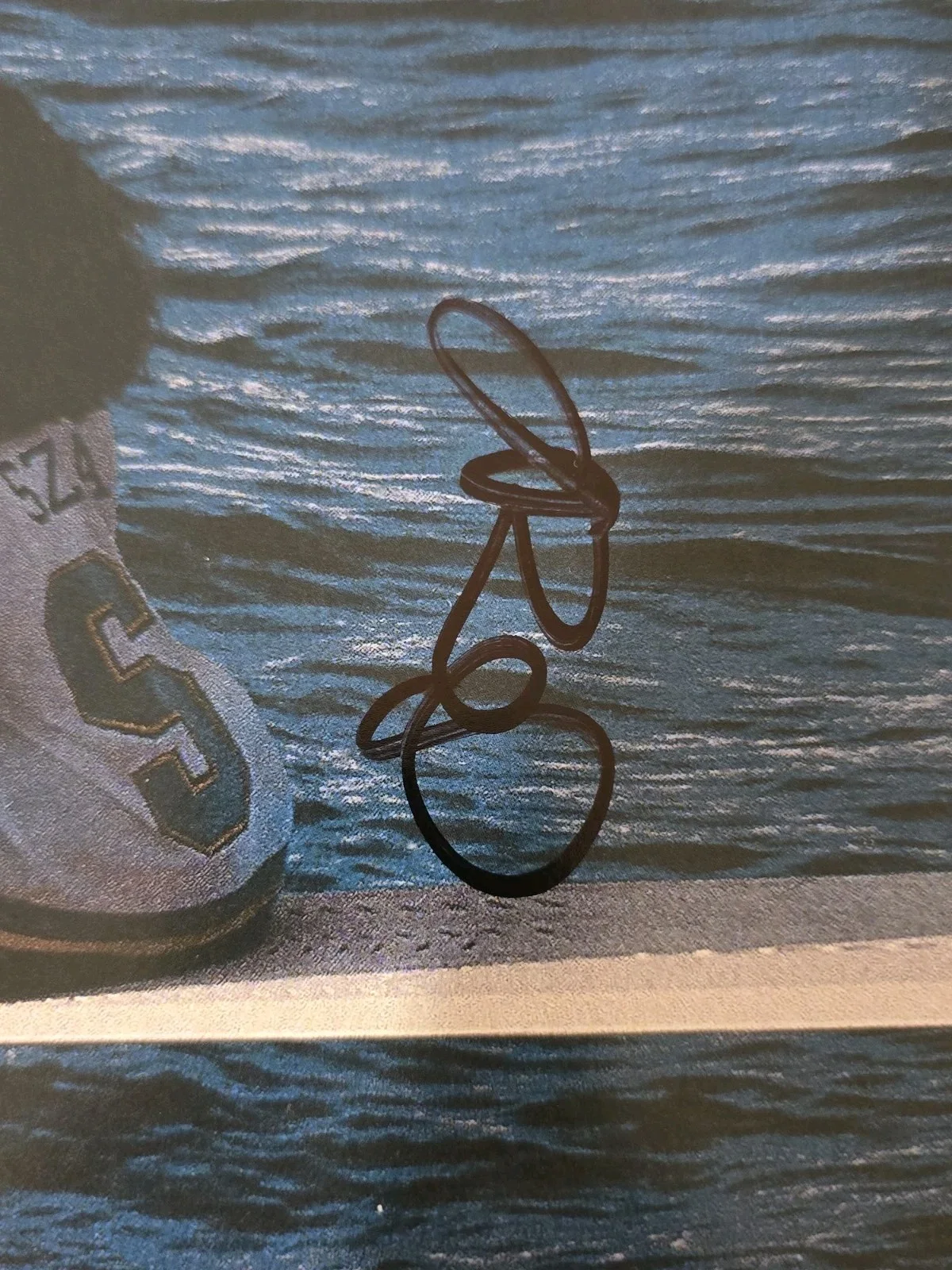 SZA Signed Autographed Autograph SOS Album Vinyl Cover JSA Authentic, image 2