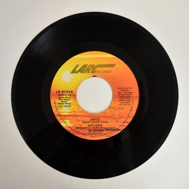 Mellaa - Makin' Love In The Fast Lane / Free (7-inch), изображение 2