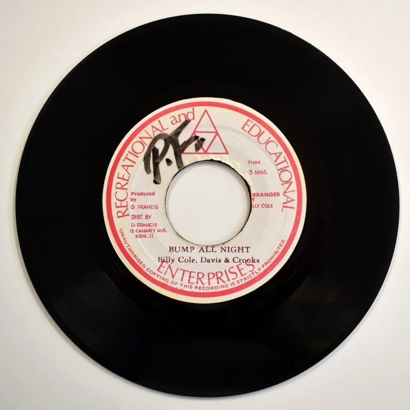 Billy Cole / Davis & Crooks - Extra Careful / Bump All Night (7"), image 2