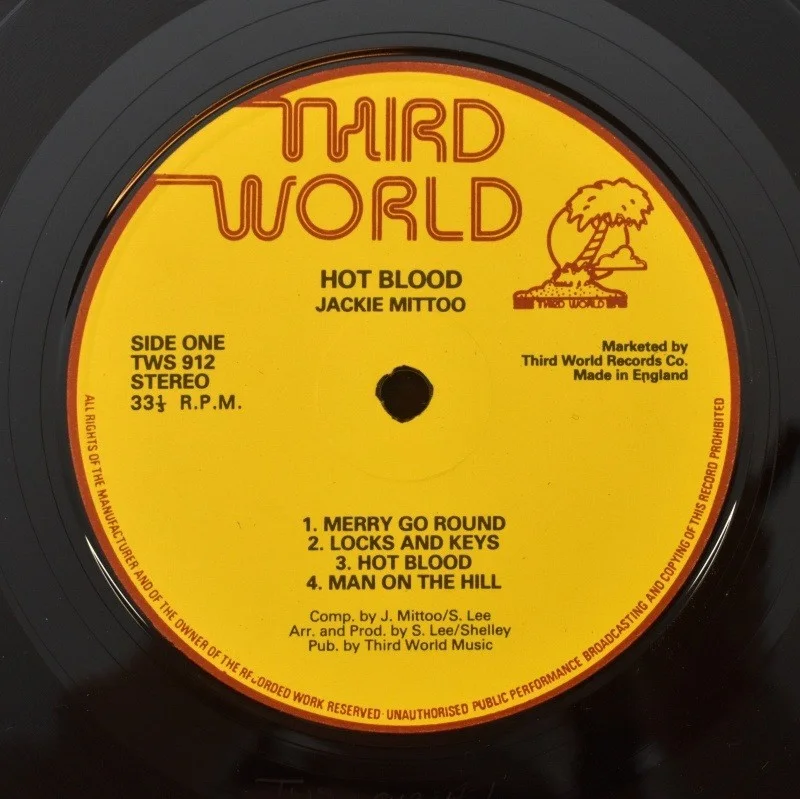 Jackie Mittoo - Hot Blood [LP], image 3