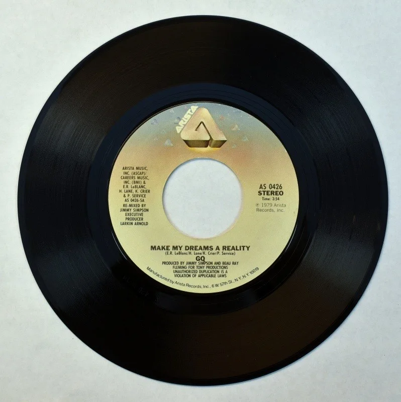 GQ - Make My Dreams A Reality / I Do Love You [7-inch], изображение 2